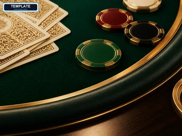 A blackjack table scene with cards in action