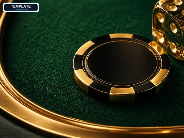 Blackjack table scene, fourth image.